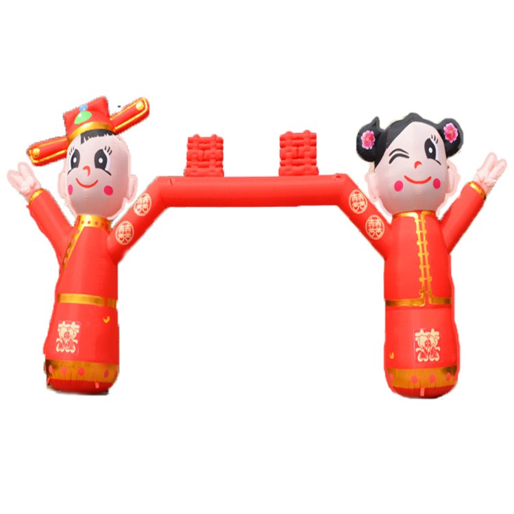 承德人偶充气拱门